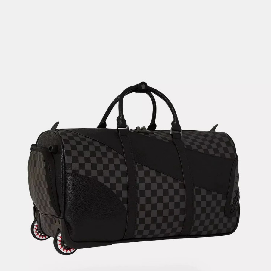 Accessories Sprayground | Henny Phantom Wheelie Duffle Black