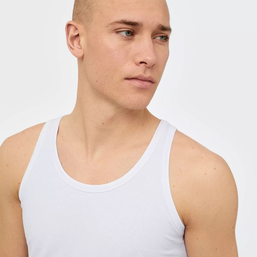 Toj Jack & Jones | Basic Tank Top Noos Hvid