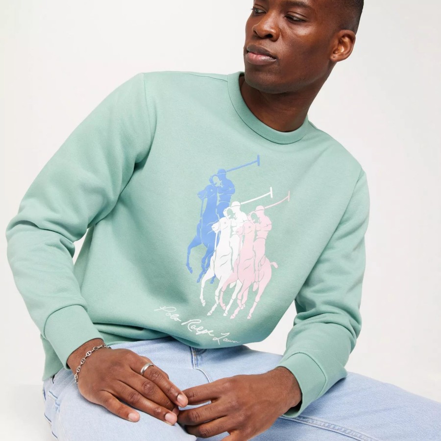 Toj Polo Ralph Lauren | Long Sleeve-Sweatshirt Light/Pastel Green