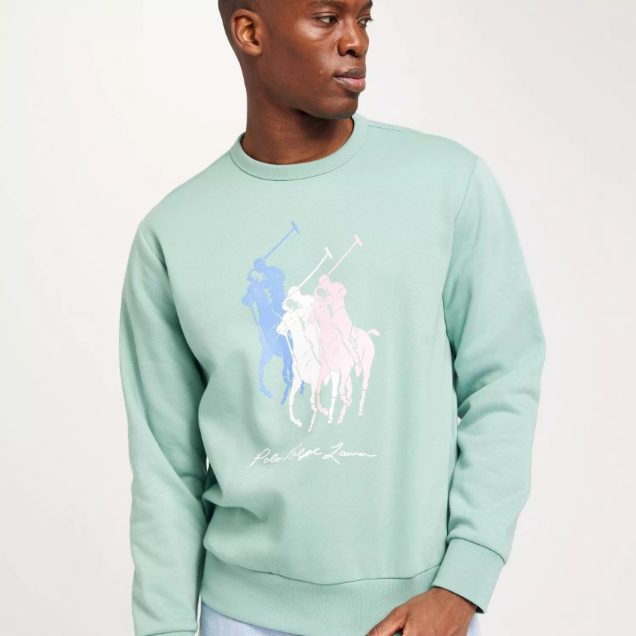 Toj Polo Ralph Lauren | Long Sleeve-Sweatshirt Light/Pastel Green