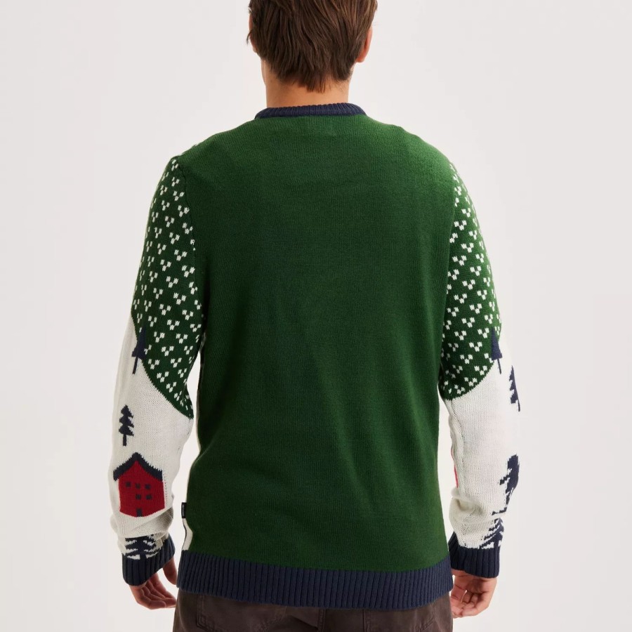 Toj Only & Sons | Onsxmas Reg Landscape Crew Knit Eden