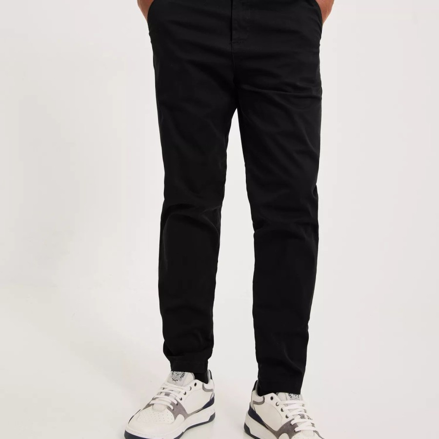 Toj Selected Homme | Slh172-Slimtape-New Miles Flex Pant Black