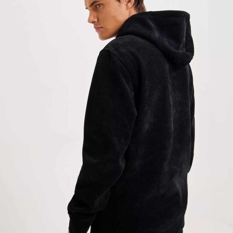 Toj Only & Sons | Onskyle Reg Cord Hoodie 3616 Swt Black