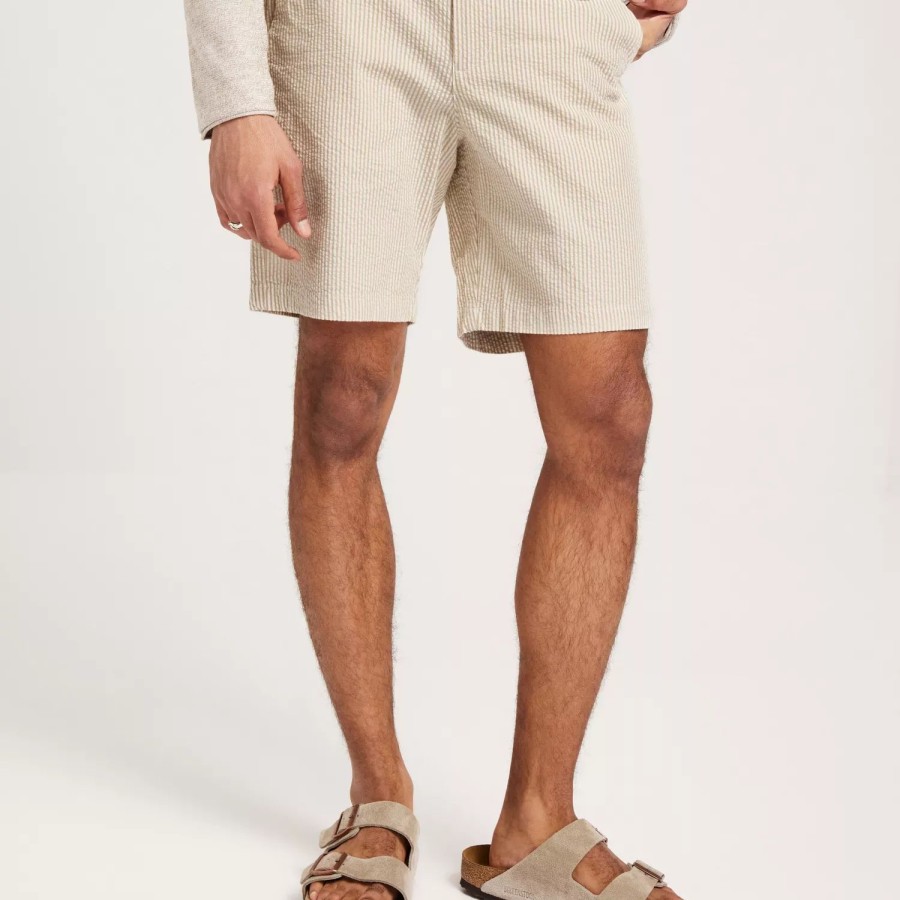 Toj Selected Homme | Slhcomfort-Pier Shorts W Egret Incense