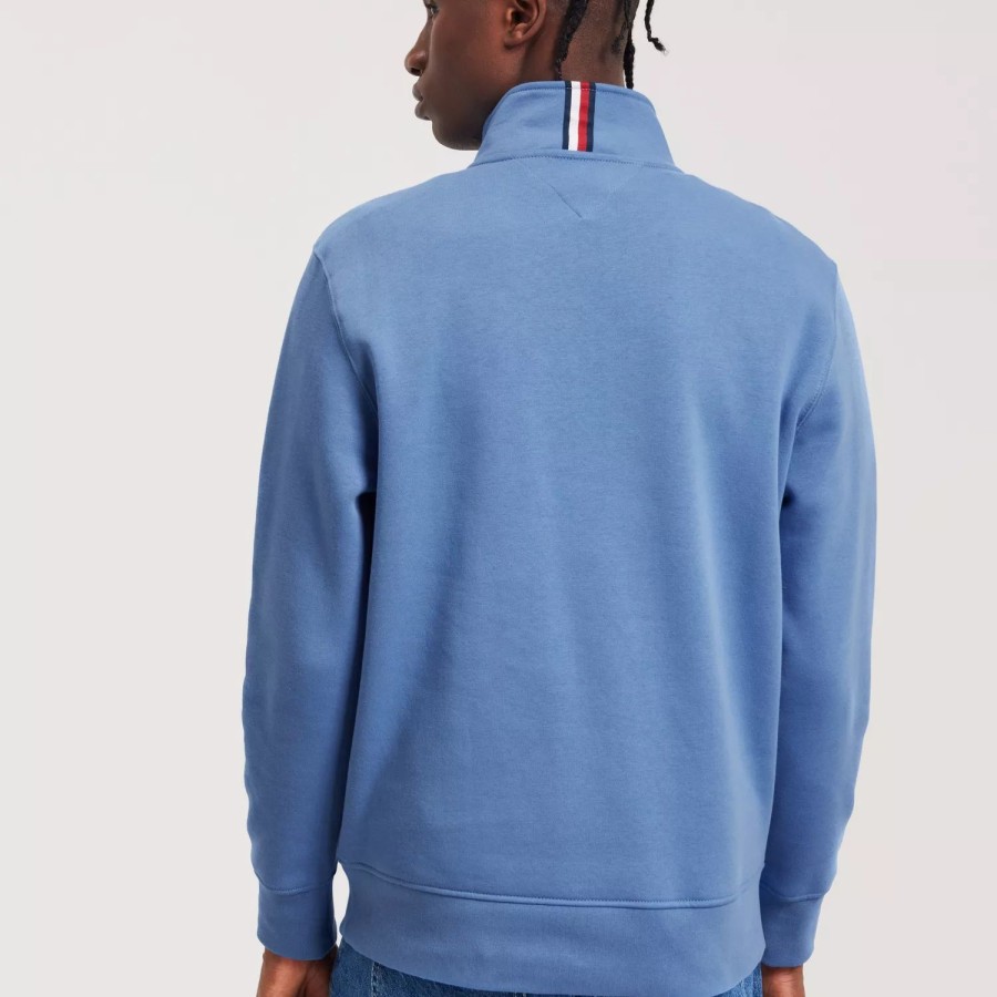 Toj Tommy Hilfiger | Essential Monogram Half Zip Sky