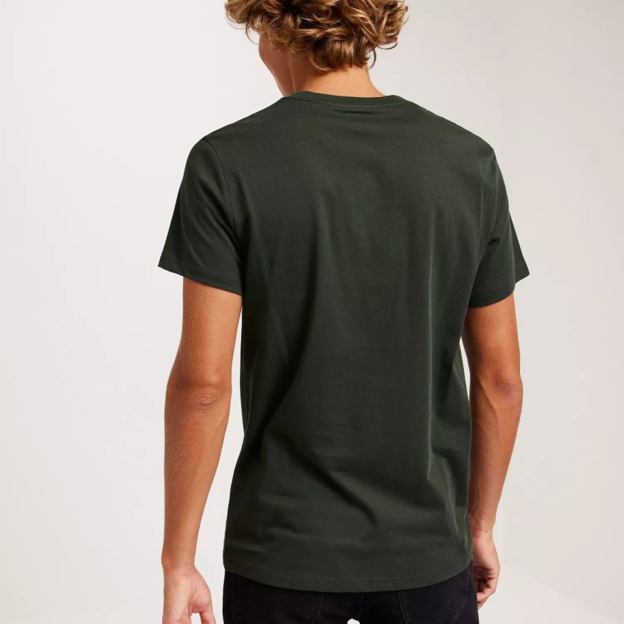 Toj Bread & Boxers | Crew-Neck Cotton Forest Green