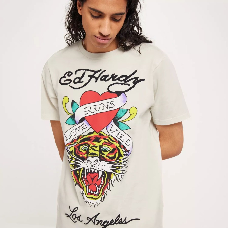 Toj Ed Hardy | Wild-Tiger T-Shirt Grey