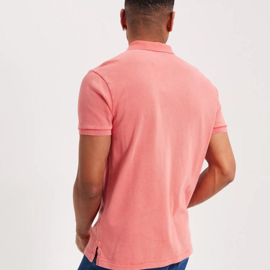 Toj Polo Ralph Lauren | Short Sleeve Terry Knit Red Reef