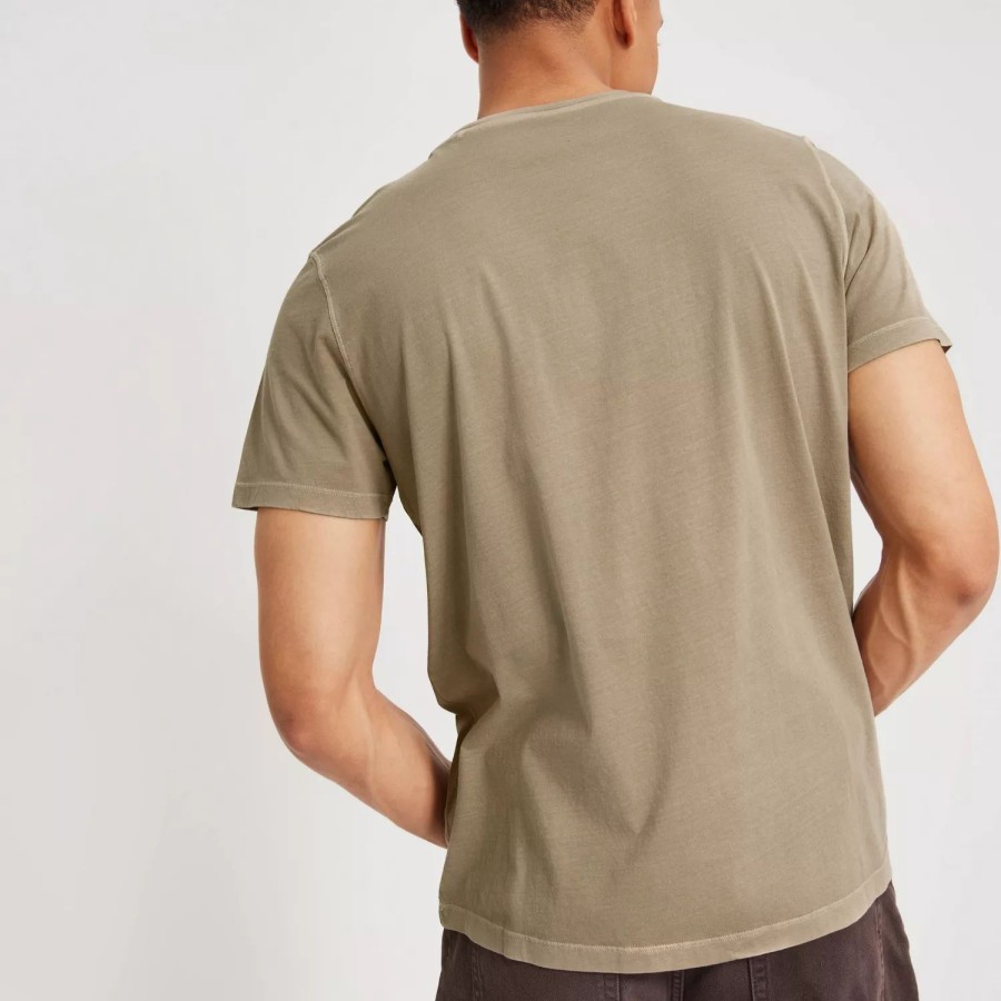 Toj Gant | Sunfaded Ss T-Shirt Concrete Beige