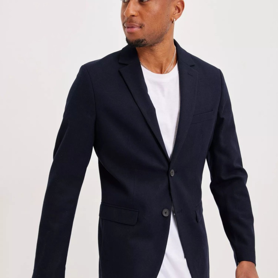 Toj Selected Homme | Slhslim-Adrian Blz B Noos Navy Blazer