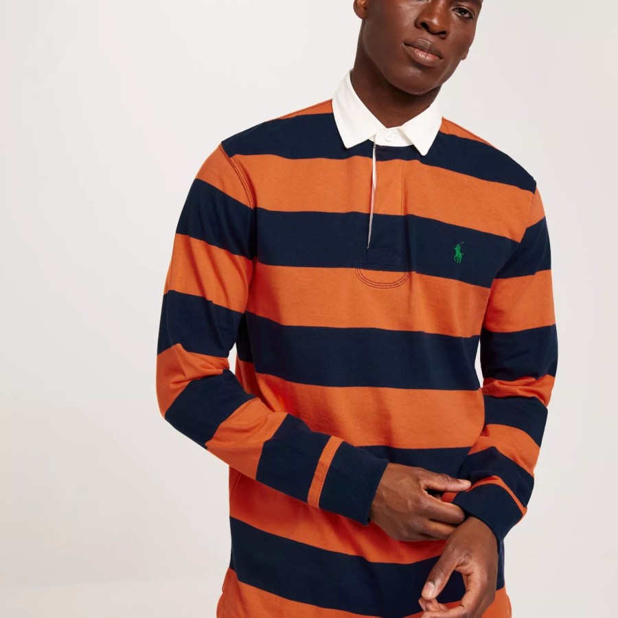 Toj Polo Ralph Lauren | Ls Rugby M3-Long Sleeve-Knit Navy