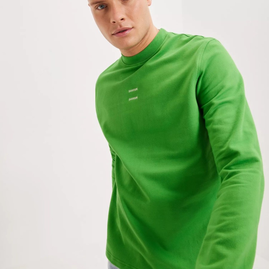 Toj Sams酶e Sams酶e | Samer T-Shirt Ls 14544 Medium Green