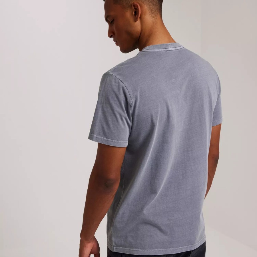 Toj Neuw | Organic Neuw Band Tee Steel/Blue