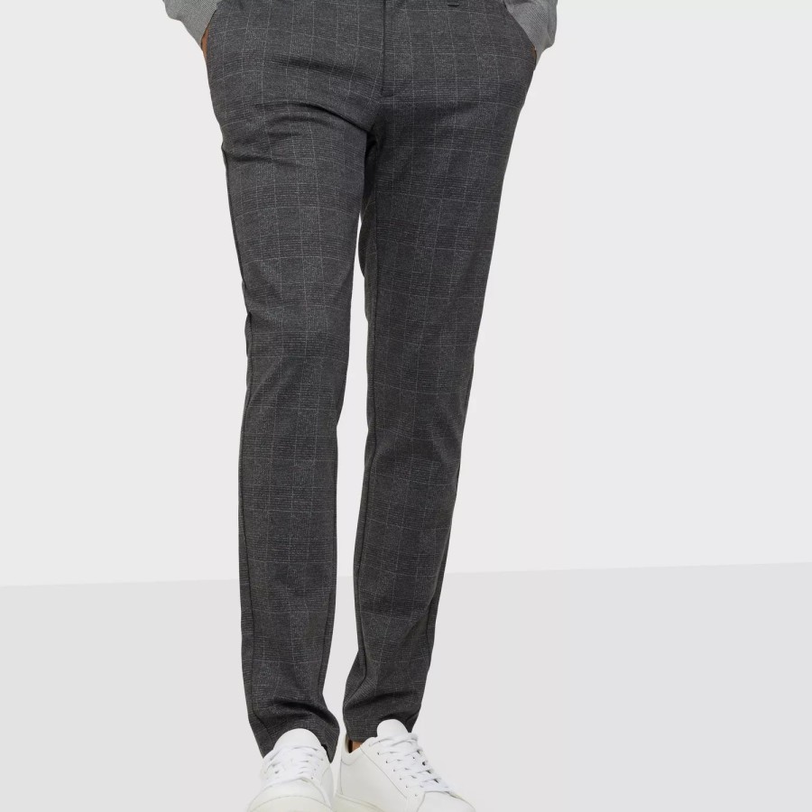 Toj Only & Sons | Onsmark Slim Check Pants 9887 Noos Black