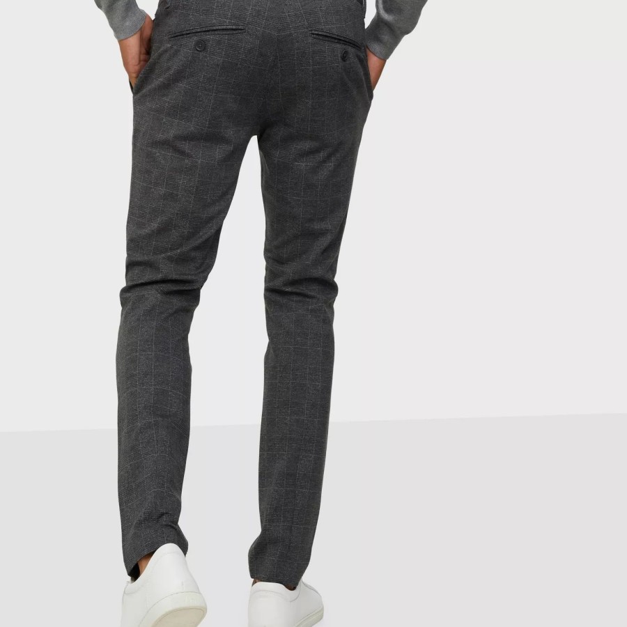 Toj Only & Sons | Onsmark Slim Check Pants 9887 Noos Black