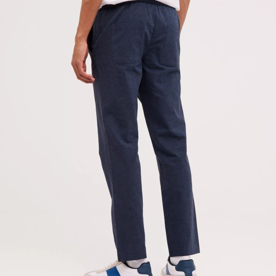 Toj Jack & Jones | Jprlinen David String Trouser Dark Navy Slim Fit