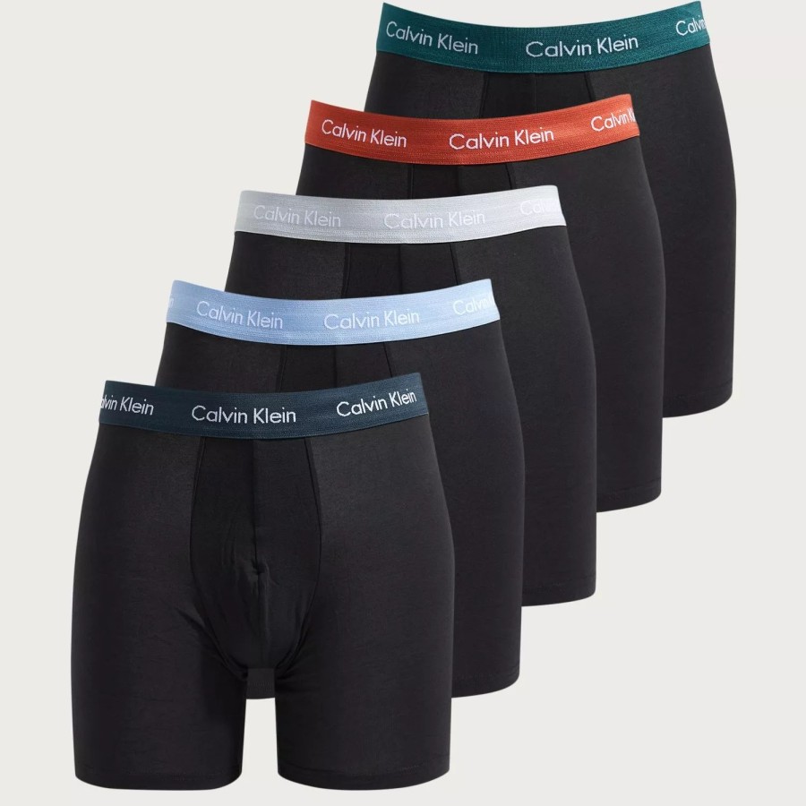 Toj Calvin Klein Underwear | Boxer Brief 5Pk B- At Dp, Cr, Gry Ht, Be A Bl, Blby