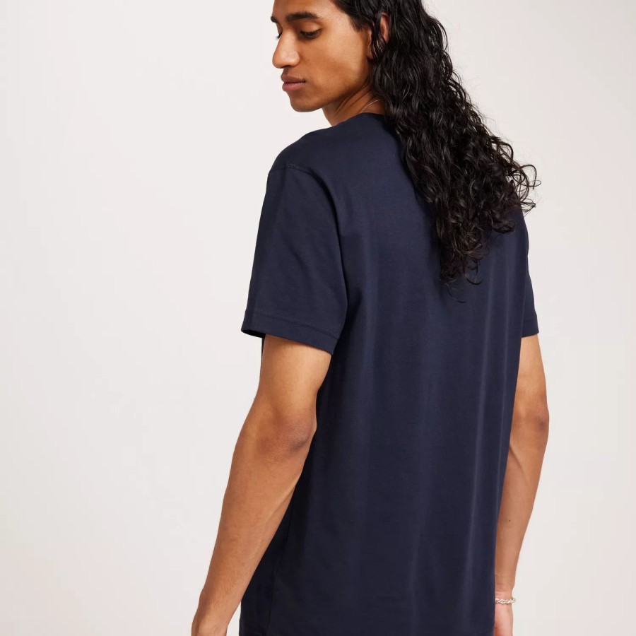 Toj Gant | Cedar Graphic T-Shirt Evening Blue