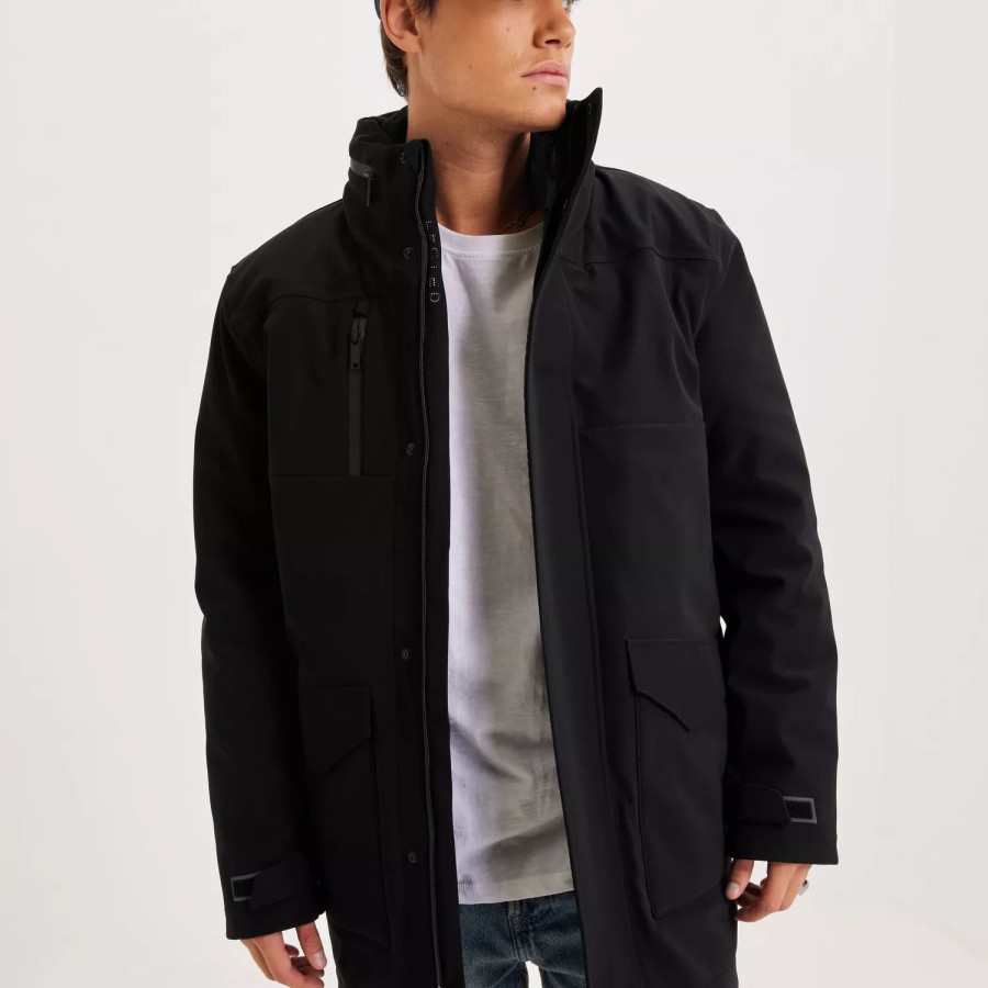 Toj Selected Homme | Slhcam Tech Jkt B Black