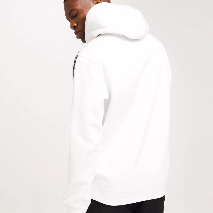 Toj Calvin Klein Jeans | Logo Tape Hoodie Bright White