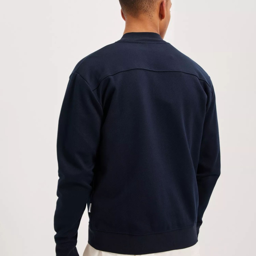 Toj Selected Homme | Slhbarracuda Sweat Jacket W Sky Captain