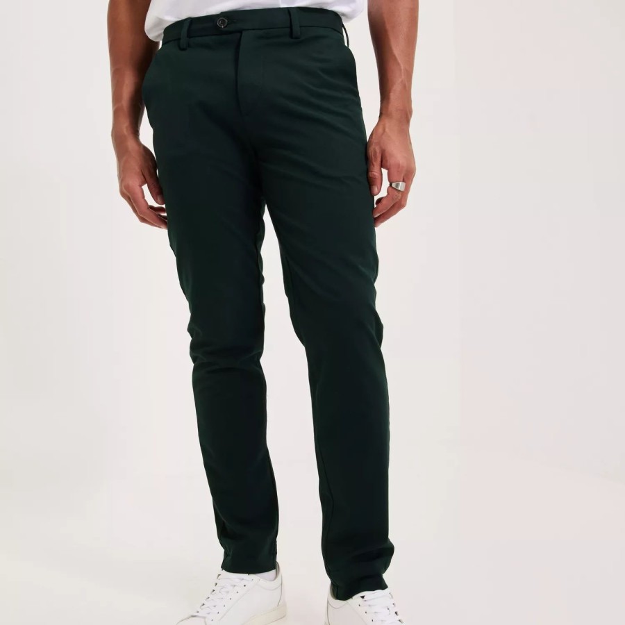 Toj Jack & Jones | Jpstmarco Jjconnor Akm Noos Black Forest Dark Green - Solid