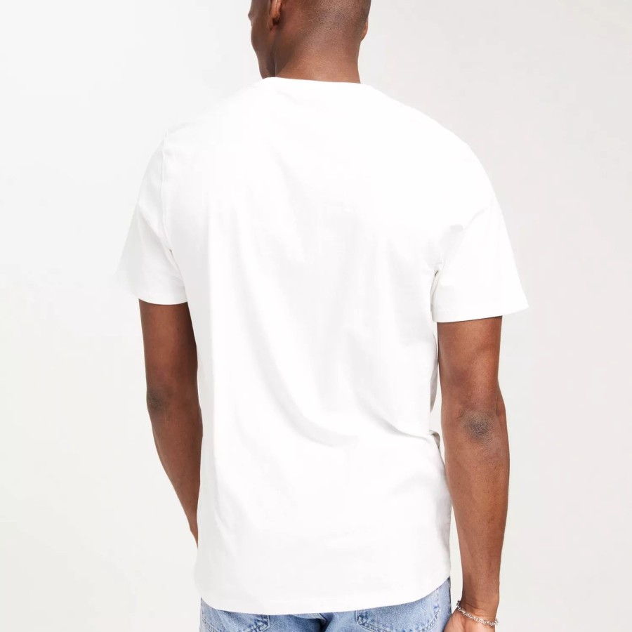 Toj Wrangler | Branded Tee Worn White