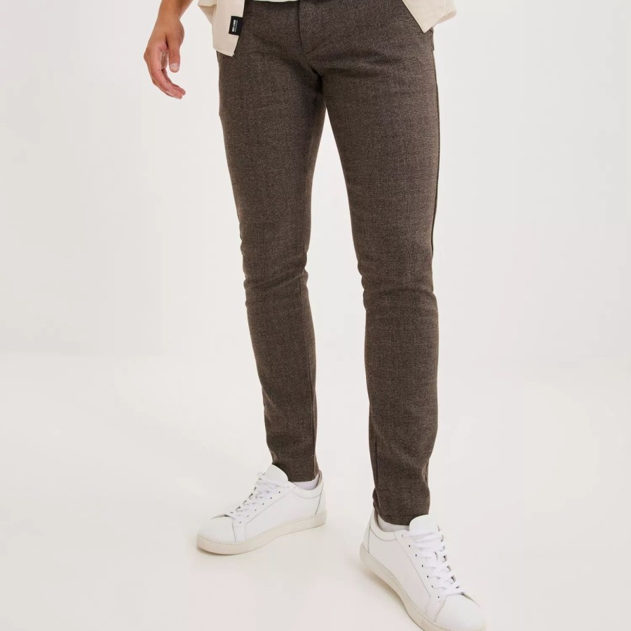 Toj GABBA | Paul Class Check Pants Brown