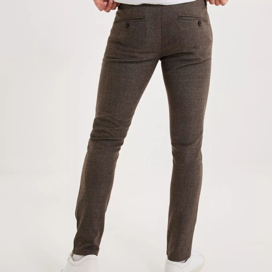 Toj GABBA | Paul Class Check Pants Brown