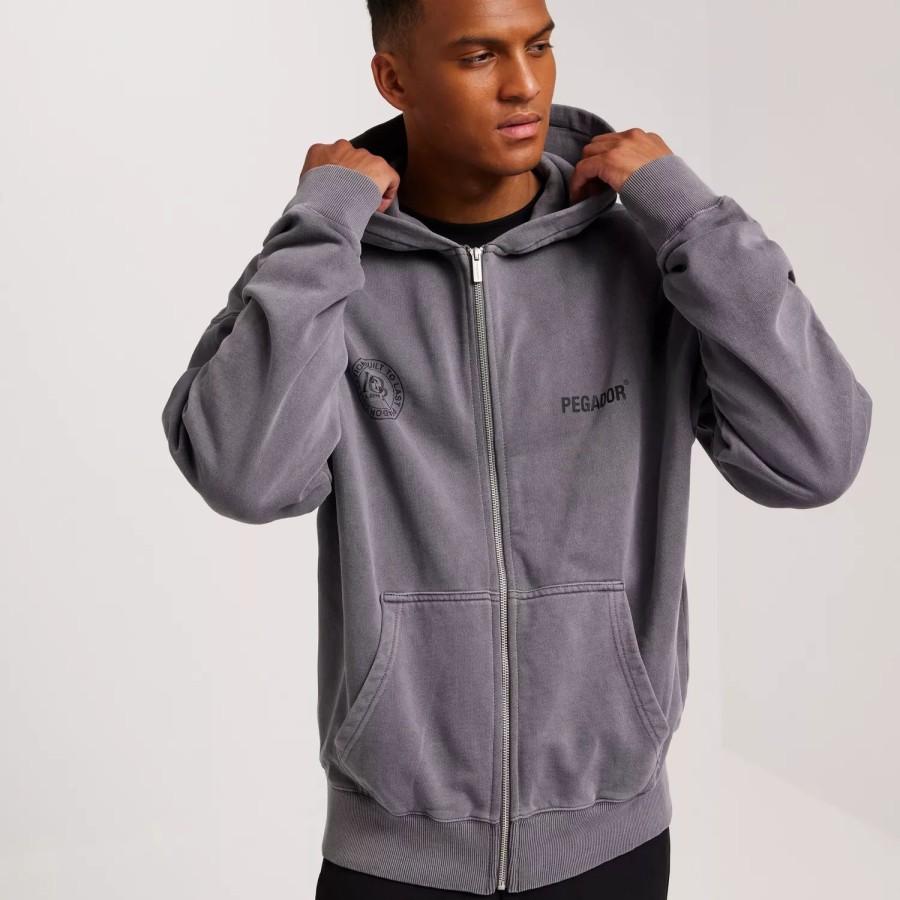 Toj Pegador | Dike Oversized Sweat Jacket Grey