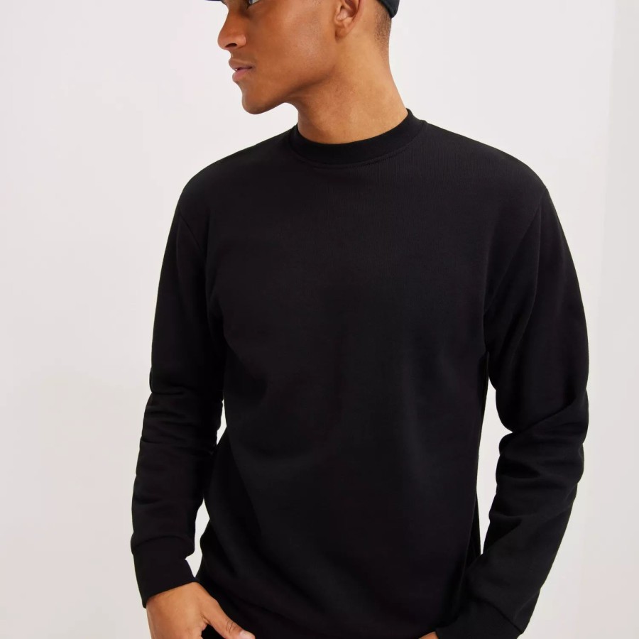 Toj Selected Homme | Slhreg-Jones Crew Neck Sweat O Black