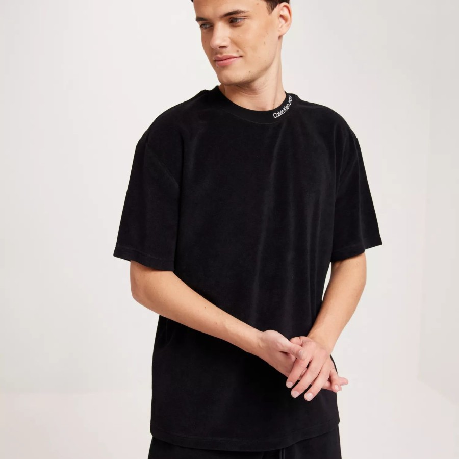 Toj Calvin Klein Jeans | Towelling Tee Ck Black