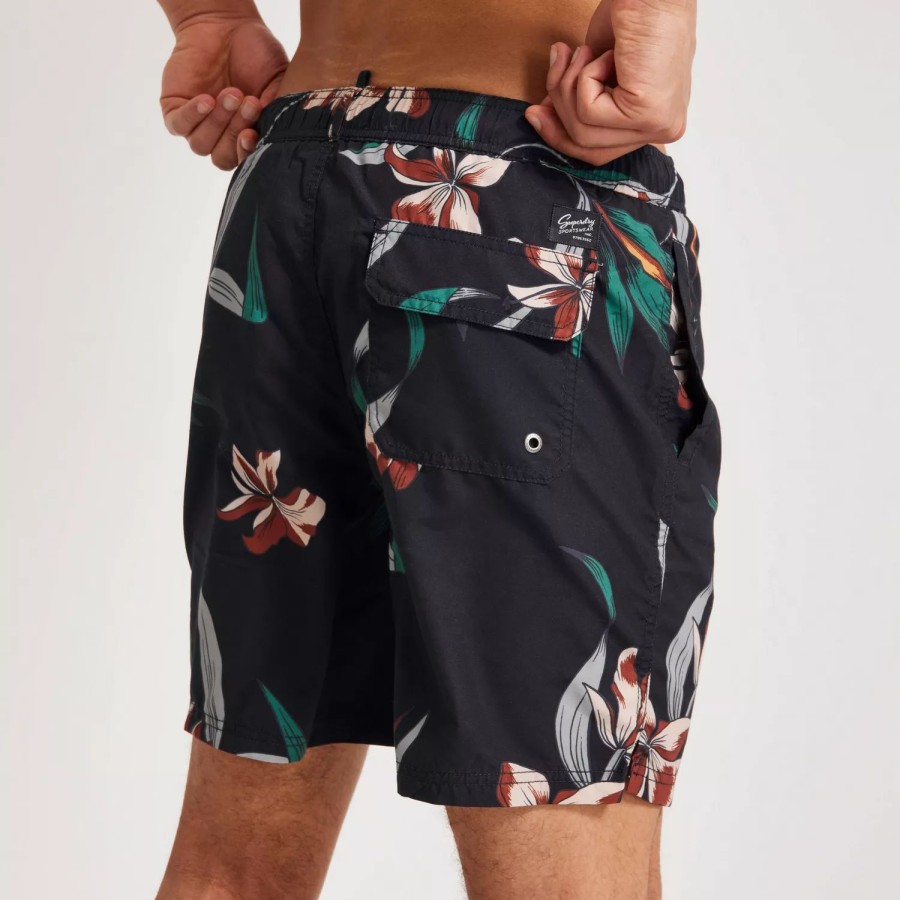 Toj Superdry | Vintage Hawaiian Swimshort Dark Navy Hawaiian