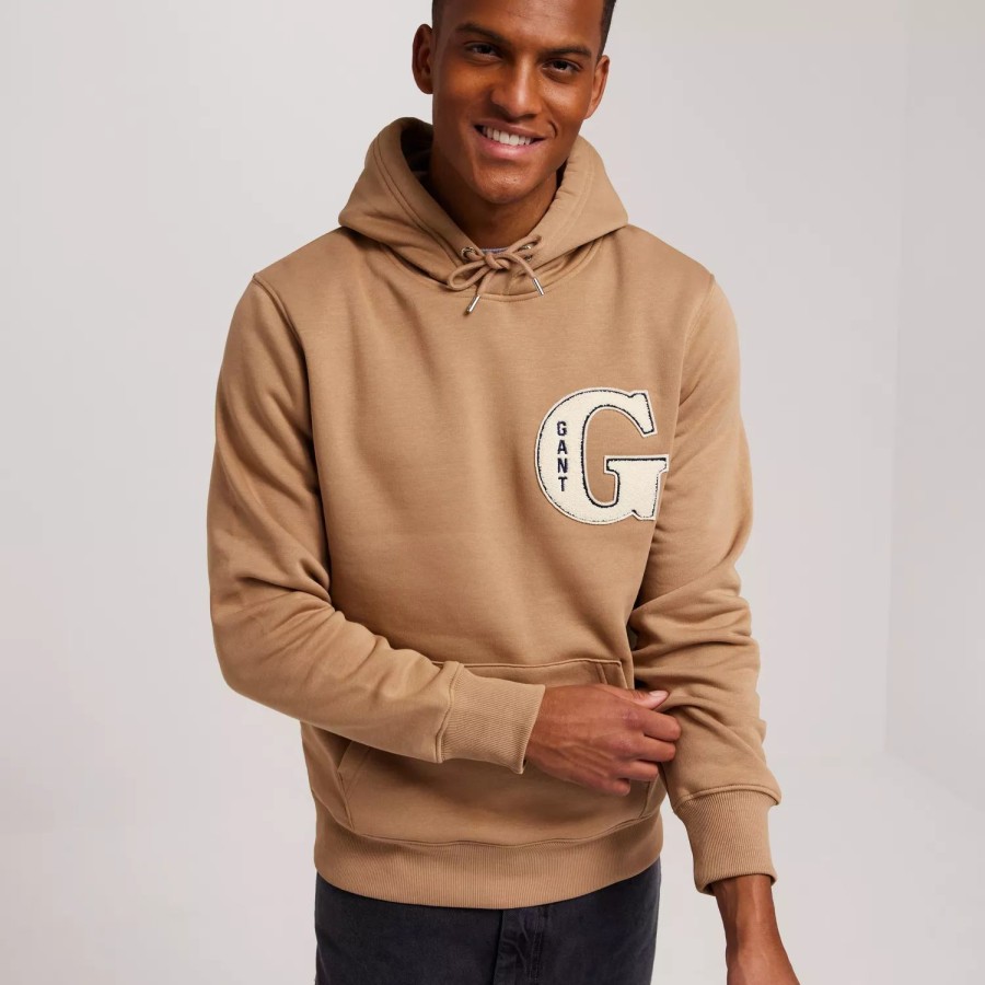 Toj Gant | G Graphic Hoodie Khaki