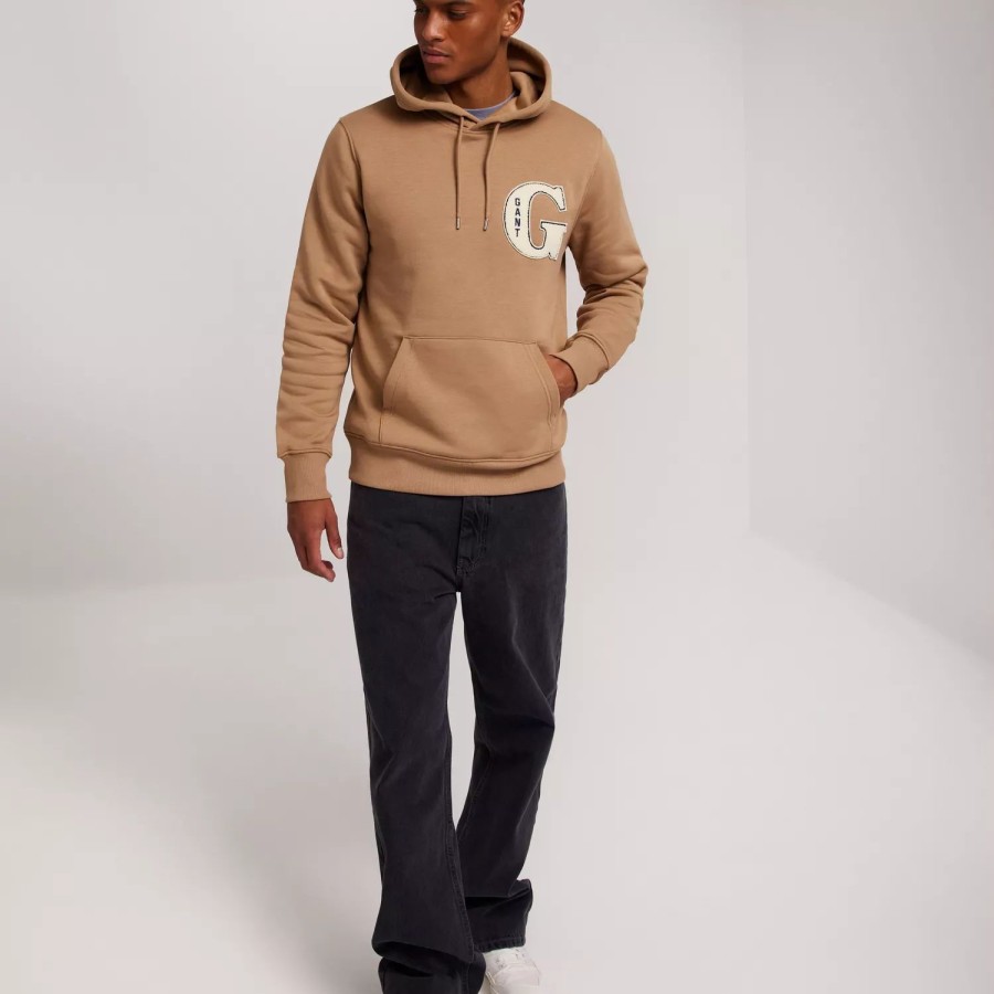 Toj Gant | G Graphic Hoodie Khaki