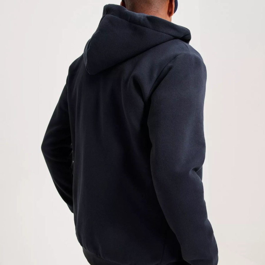 Toj Only & Sons | Onsceres Zip Thr. Hoodie Sweat Noos Dark Navy