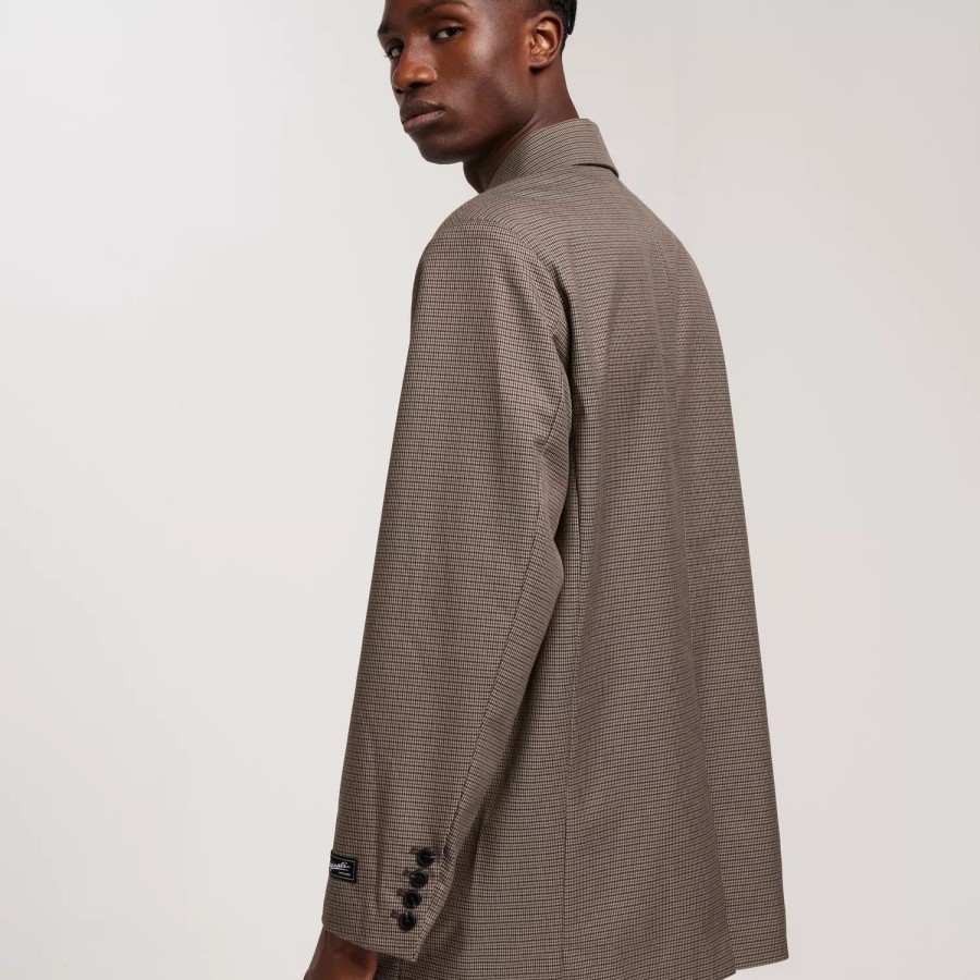 Toj Jack & Jones | Jortroy Blazer Oversized Coriander Houndstooth