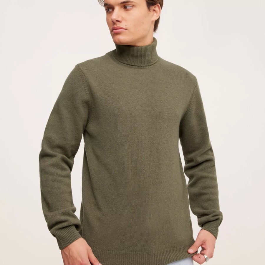 Toj Casual Friday | Karl Roll Neck Bounty Knit Olive