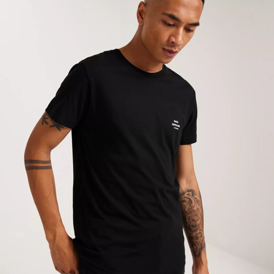 Toj Mads N酶rgaard | Organic Thor Logo Tee Black