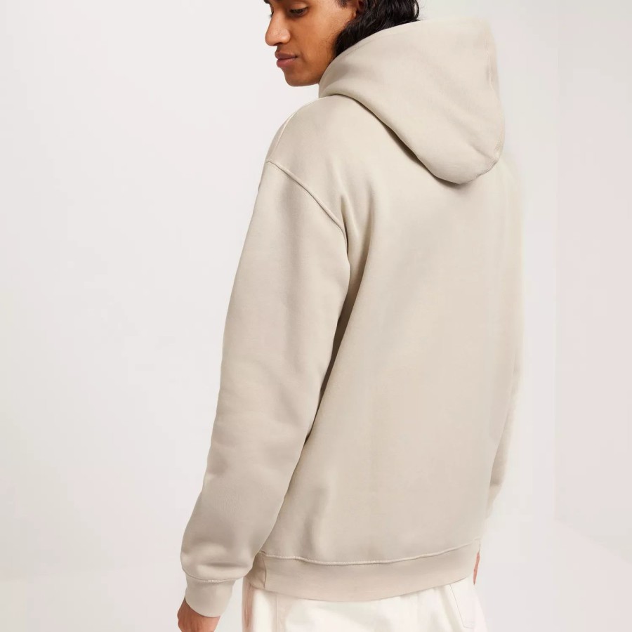 Toj Selected Homme | Slhhankie Logo Hood Sweat Noos Oatmeal