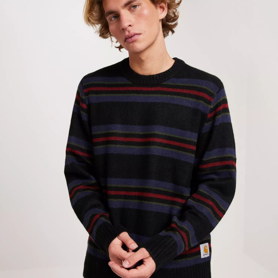 Toj Carhartt WIP | Oregon Sweater Black Stripe