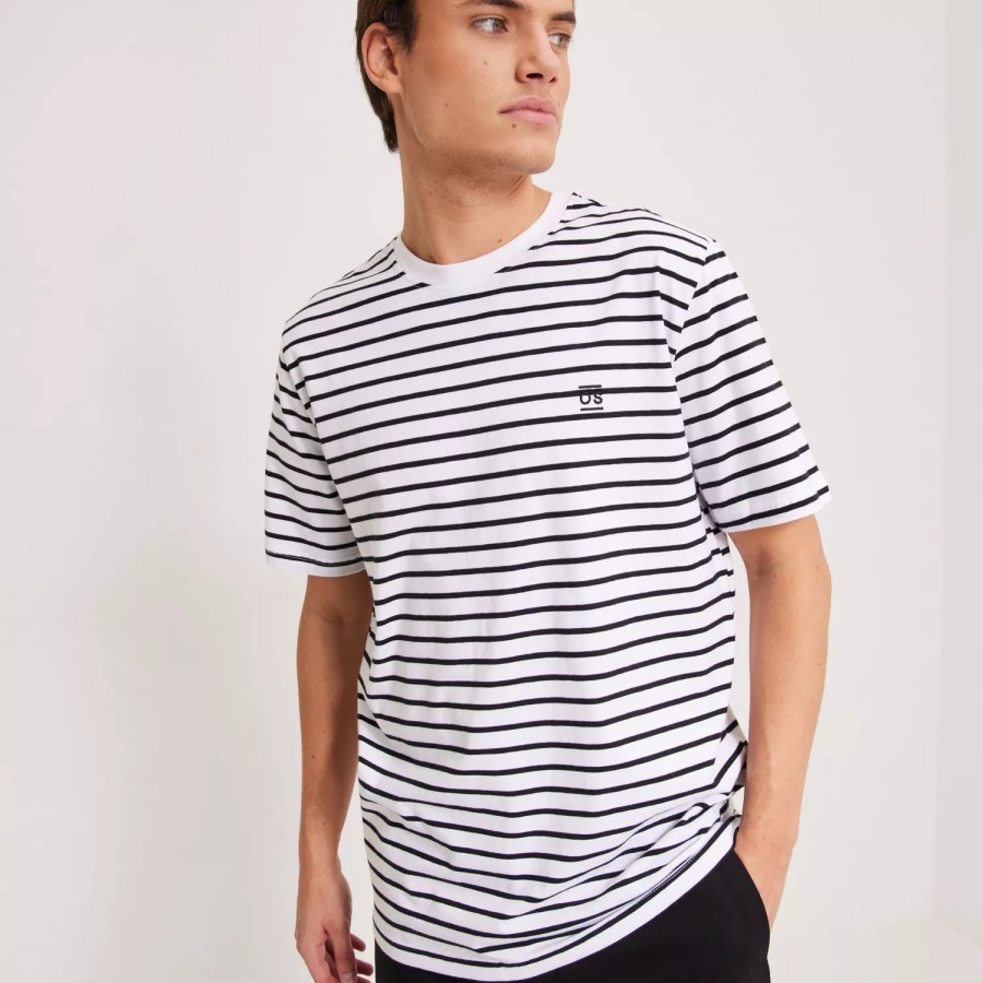 Toj Only & Sons | Onshenry Reg Stripe Ss Tee Noos Bright White