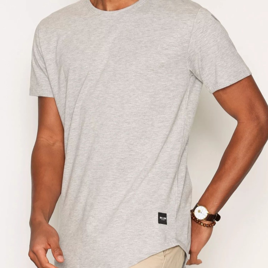 Toj Only & Sons | Onsmatt Longy Ss Tee Noos Lysegra