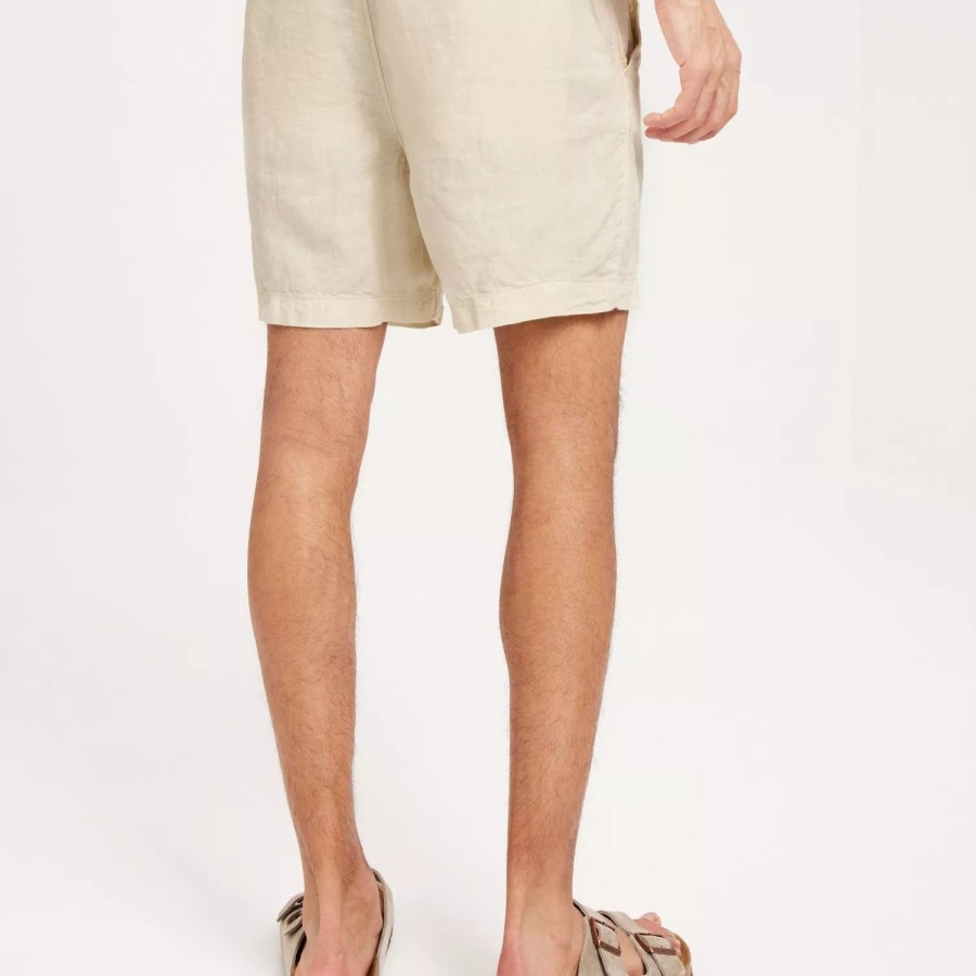 Toj Superdry | Studios Overdyed Linen Short Birch Beige