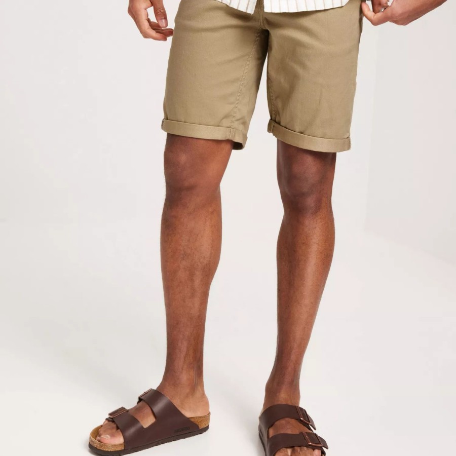 Toj Only & Sons | Onsply Life Reg Twill 4451 Shorts Chinchilla