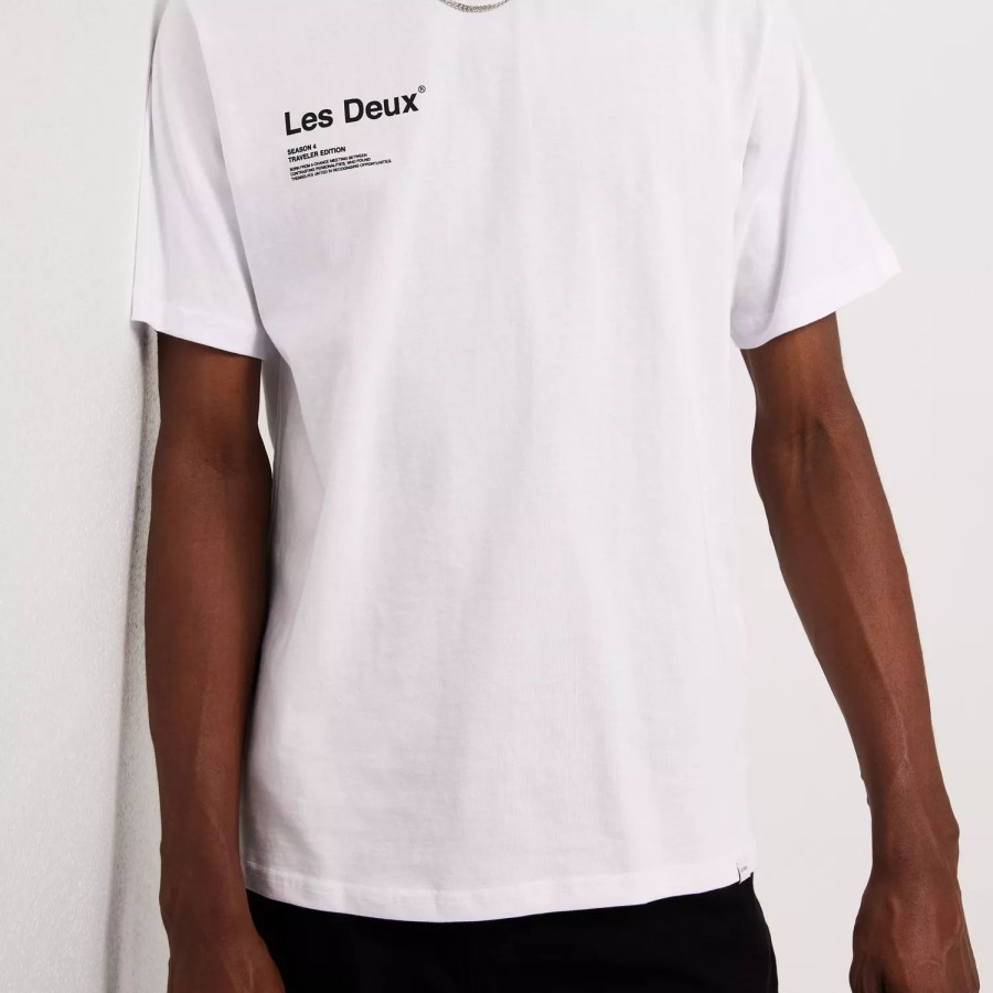 Toj Les Deux | Brody T-Shirt White/Black