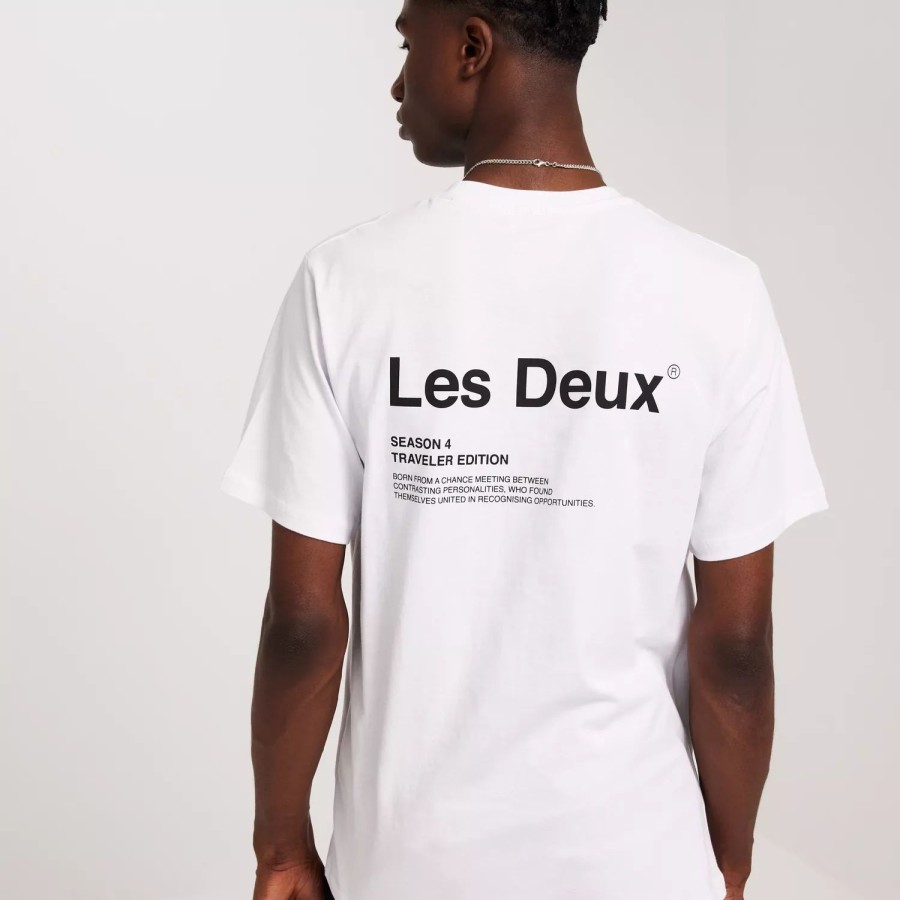 Toj Les Deux | Brody T-Shirt White/Black