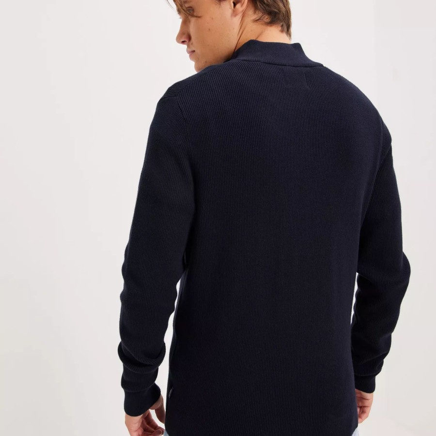 Toj Only & Sons | Onsphil Reg 12 Struc Card Knit Noos Dark Navy