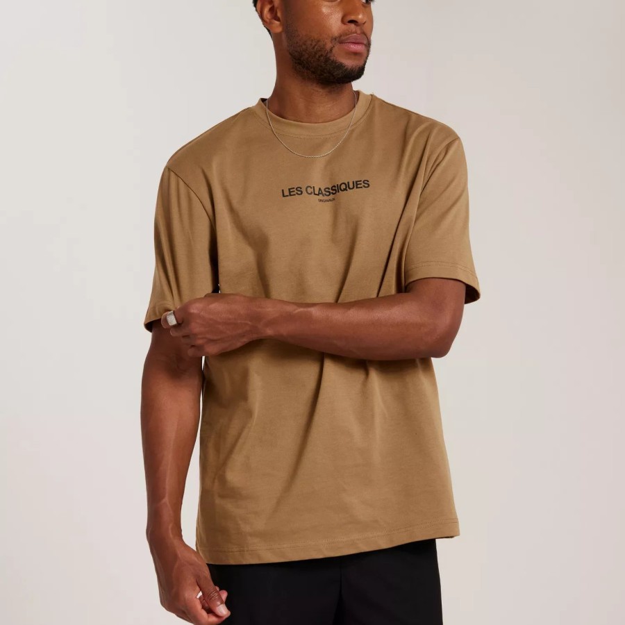 Toj Only & Sons | Onsles Classiques Rlx Hvy Ss Tee Tobacco Brown