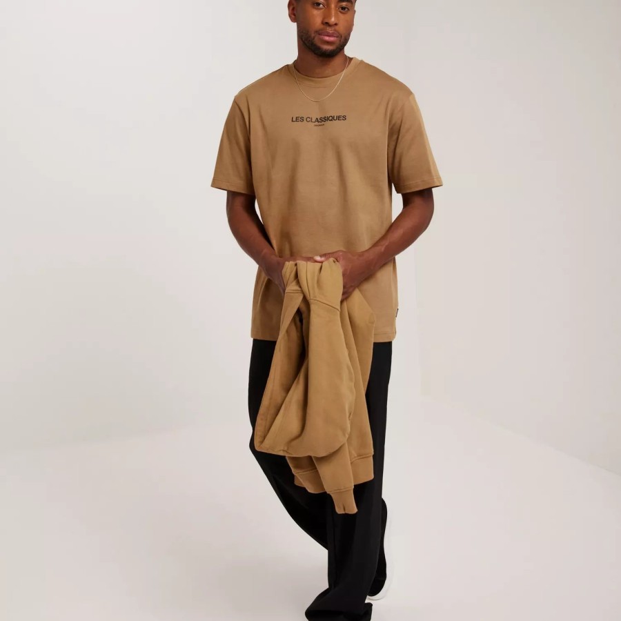 Toj Only & Sons | Onsles Classiques Rlx Hvy Ss Tee Tobacco Brown